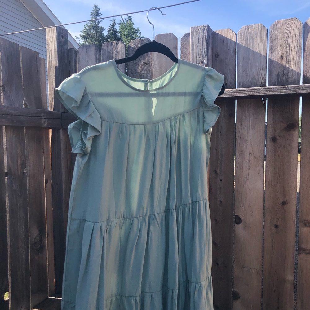 Babydoll dress (Sage Green)